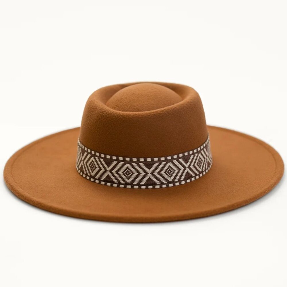 JOYFOLIE Wide Brim Hat - Sz Small/Medium